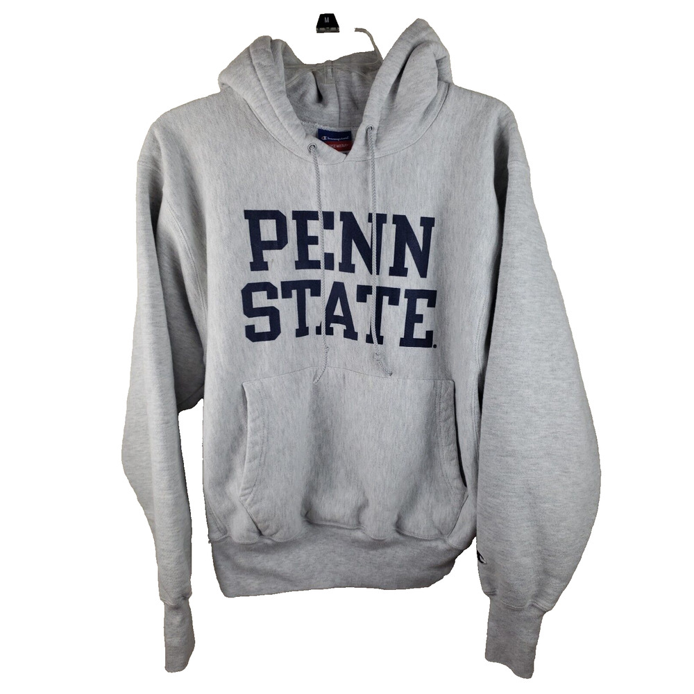 Vintage Champion Reverse Weave sweatshirt mens M Penn State University Hoodie